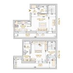 Penthouse 2 Camere Tip 3 Corp 9 - Drumul Taberei Residence - Apartamente de vanzare Bucuresti - Suprafata utila totala - 93.37 mp