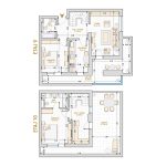 Penthouse 3 Camere Tip 1 Corp 7 - Drumul Taberei Residence - Apartamente de vanzare Bucuresti - Suprafata utila totala - 139.81 mp