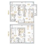 Penthouse 3 Camere Tip 1 Corp 9 - Drumul Taberei Residence - Apartamente de vanzare Bucuresti - Suprafata utila totala - 142.80 mp