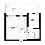 2 Room Apartment Type 1 - B1E2 - Drumul Taberei Residence - Apartments for Sale in Bucharest - Total Usable Area - 80.32 sqm