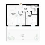 2 Room Apartment Type 4 - B2 - Drumul Taberei Residence - Apartments for Sale in Bucharest - Total Usable Area - 56.96 sqm