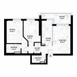 3 Room Apartment Type 8 - B1E2 - Drumul Taberei Residence - Apartments for Sale in Bucharest - Total Usable Area - 79.62 sqm