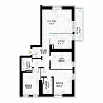 4 Room Apartment Type 3 - B1E2 - Drumul Taberei Residence - Apartments for Sale in Bucharest - Total Usable Area - 96.61 sqm